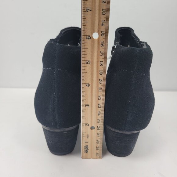 Blondo Women's Black Suede Ankle Waterproof Boots B6708015 US Size 8.5M NWT - Picture 7 of 9